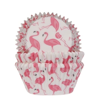 Cupcake Backförmchen - Flamingo